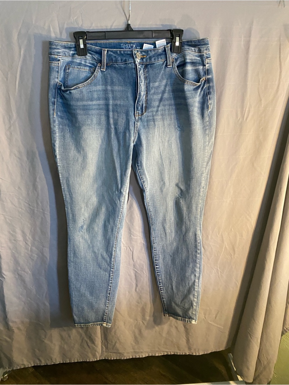 Time and Tru Light Blue Skinny Jeans